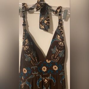 NWT Snap Halter Maxi Dress size XL